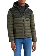 Kurtki męskie - Hackett London Kurtka męska Amr Core Ski Jacket, zielony (Dark Olive 768), XXL - miniaturka - grafika 1