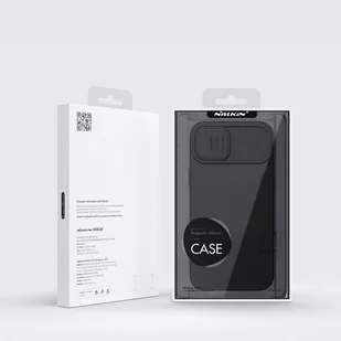 Nillkin CamShield Magnetic Silicone Case etui iPhone 14 Plus magnetyczny MagSafe pokrowiec z osłoną na aparat fioletowy - Etui i futerały do telefonów - miniaturka - grafika 5
