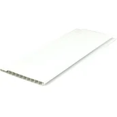 Panele ścienne i boazeria - Panel boazeryjny PCV 100 mm biały 3 m - miniaturka - grafika 1