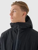 Kurtki narciarskie - Kurtka narciarska membrana 10000 męska 4F 4FWAW24TTJAM576-20S Czarny - miniaturka - grafika 1