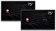 Tablice interaktywne - Zestaw Aktywna Tablica 2 x monitor interaktywny Avtek TS 7 Lite 75 - miniaturka - grafika 1