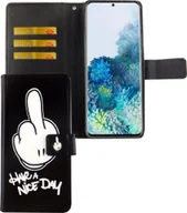 Etui i futerały do telefonów - Etui Samsung Galaxy S20 Plus Etui na telefon komórkowy Pokrowiec ochronny Etui z klapką i miejscem na kartę Miłego dnia - miniaturka - grafika 1