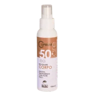 Balsamy i kremy do opalania - Beba Cuprum Line, spray przeciwsłoneczny do ciała, SPF 50, 100 ml - miniaturka - grafika 1