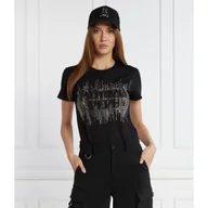 Koszulki i topy damskie - Patrizia Pepe T-shirt | Regular Fit - miniaturka - grafika 1