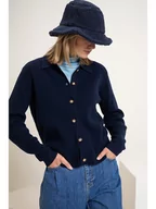 Czapki damskie - Josephine & Co Kapelusz w kolorze granatowym - miniaturka - grafika 1