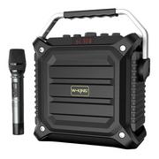 Głośniki i kolumny - Głośnik bezprzewodowy Bluetooth W-KING K3H 100W (czarny) - miniaturka - grafika 1