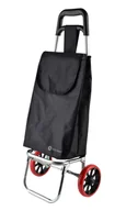 Torby i wózki na zakupy - Marid black wózek na zakupy 32x26x85,5cmallesken - miniaturka - grafika 1