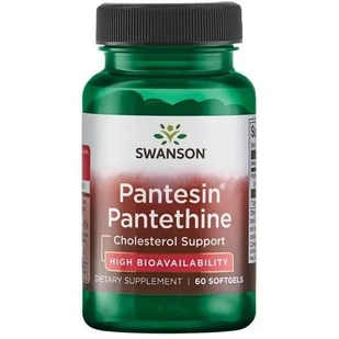 SWANSON Health Products Pantesin Pantethine 300 mg 60 kapsułek - Witaminy i minerały - miniaturka - grafika 1