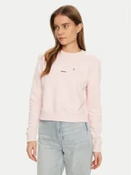 Bluzy damskie - Guess Jeans Bluza W5RQ28 K68I4 Beżowy Regular Fit - miniaturka - grafika 1