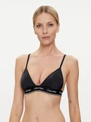Stroje kąpielowe - Calvin Klein Swimwear Góra od bikini KW0KW02424 Czarny - miniaturka - grafika 1