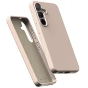 Etui i futerały do telefonów - Etui MERCURY Pure MagSafe Silicone do Samsung Galaxy S25+ Piaskowy - miniaturka - grafika 1