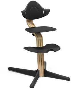 Stokke Nomi - wielofunkcyjne krzesełko nowej generacji  | Oak Black - Krzesełka do karmienia - miniaturka - grafika 1