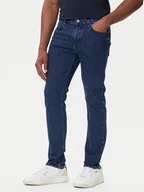 Spodnie męskie - BOSS Jeansy Delaware 50544630 Granatowy Slim Fit - miniaturka - grafika 1