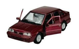 WELLY FSO POLONEZ ATU PLUS CIEMNO CZERWONY 1:34 43845 - Samochody i pojazdy dla dzieci - miniaturka - grafika 1