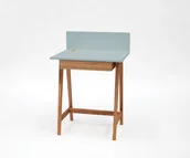 Biurka - Biurko RAGABA LUKA, brązowo-szare, 75x65x50 cm - miniaturka - grafika 1