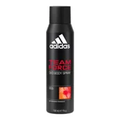 Dezodoranty i antyperspiranty męskie - Adidas Team Force Dezodorant 150 ml - miniaturka - grafika 1