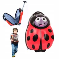 Walizki - Walizka Dziecięca Podróżna Kabinowa na Kółkach - miniaturka - grafika 1