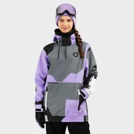 Kurtki narciarskie - Kurtka Sporty zimowe SIROKO W1-W Tignes Lawenda Kobieta - miniaturka - grafika 1