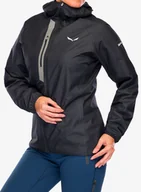 Kurtki damskie - Kurtka damska Salewa Vioz Ptx/Ptc Wool Alpha Jacket - black - miniaturka - grafika 1