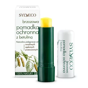 Sylveco Brzozowa pomadka ochronna z betuliną 4,6g 95967-uniw - Balsamy do ust - miniaturka - grafika 1