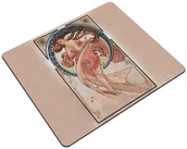 Podkładki pod mysz - Podkładka La Danse (Taniec) Alfons Mucha 24x19cm - miniaturka - grafika 1