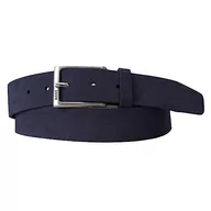 Paski - BOSS Pasek męski Apparel, Dark Blue401, 90 - miniaturka - grafika 1