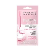 Maseczki do twarzy - Eveline Derma Expert Regeneracja & Lifting maska bankietowa do twarzy 8ml - miniaturka - grafika 1