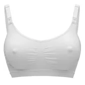 Biustonosze ciążowe - Biustonosz MEDELA Keep Cool XL Biały - miniaturka - grafika 1