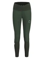 Spodnie sportowe damskie - Maloja Legginsy funkcyjne "ArayaM" w kolorze zielonym - miniaturka - grafika 1