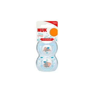 Nuk smoczek uspokajający silikonowy 18-36m-cy Disney Dumbo 2szt. - Smoczki uspokajające - miniaturka - grafika 1