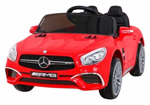 Pojazd Mercedes Benz Amg Sl65 S Czerwony - Pojazdy elektryczne dla dzieci - miniaturka - grafika 1