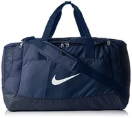 Torby sportowe - Nike Torba Club Team Duffel, ciemnoniebieska/biała, 58 x 38 x 29 cm, 58 litrów, BA5192-410, granatowy/biały (Midnight Navy/White), 58 x 29 x 38 cm, 58 Liter, torba sportowa - miniaturka - grafika 1