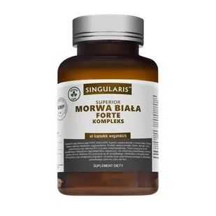 ACTIVEPHARM LABS SP. Z O.O. SP.K. ACTIVEPHARM LABS SP Z O.O SP.K Singularis Superior Morwa Biała Forte Kompleks 60 kapsułek - Leki dla diabetyków - miniaturka - grafika 1