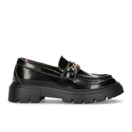 Mokasyny damskie - Buty Tommy Hilfiger Low Cut Shoe W T3A4-33021-1453999-999 czarne - miniaturka - grafika 1