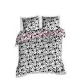 Pościel - Pościel młodzieżowa z bawełny satynowej Carbotex, Looney Tunes, 160x200 + 2x70x80 cm - miniaturka - grafika 1