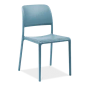 Fotele i krzesła ogrodowe - Krzesło Nardi RIVA BISTROT Celeste - miniaturka - grafika 1