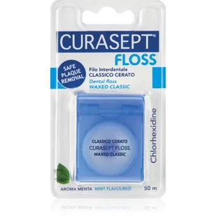 Curasept Curasept Floss nić dentystyczna klasyczna woskowana 50 m 9091789 - Wybielanie zębów - miniaturka - grafika 1