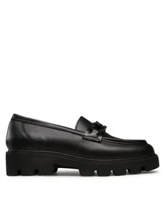 Badura Loafersy TROPEA-E23-28188PE Czarny - Półbuty damskie - miniaturka - grafika 1