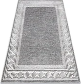 Dywany - Dywan MATEO 8033/644 Nowoczesny, grecki, ramka - strukturalny szary 160x220 cm - miniaturka - grafika 1