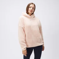 Bluzy damskie - Reebok Bluza Damska R.S Różowa Pluszowa Miś Kaptur - miniaturka - grafika 1