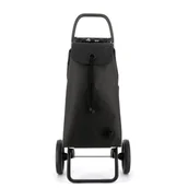 Pudła i kartony archiwizacyjne - Wózek na zakupy Rolser I-Max Tweed Logic RSG Czarny - miniaturka - grafika 1