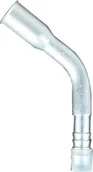 Akcesoria do klimatyzacji i ogrzewania - OPTIMA Złącze żeńskie spring lock 45 stopni nr 10 aluminium AC.120.035 - miniaturka - grafika 1
