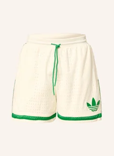 Adidas Originals Szorty Originals Basketball beige - Spodenki damskie - miniaturka - grafika 1