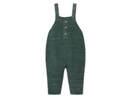 Spodenki dla niemowląt - Lupilu Ogrodniczki niemowlęce z biobawełny Zielony 50/56 - miniaturka - grafika 1