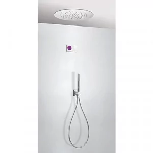Tres 9286555 9286555 ESPACIO Podtynkowy termostatyczny elektroniczny zestaw prysznicowy SHOWER - Akcesoria hydrauliczne - miniaturka - grafika 1