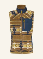 Kamizelki męskie - State Of Elevenate Kamizelka Polarowa Glacier braun - state of elevenate - miniaturka - grafika 1