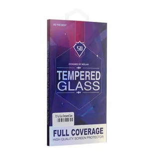 Tempered 5d Full Glue Glass Do Iphone 13 Pro Max / 14 Max (Matte) Czarny - Szkła hartowane na telefon - miniaturka - grafika 1