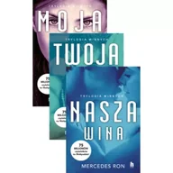 Literatura obyczajowa - Pakiet Trylogia winnych. Tomy 1-3: Moja wina, Twoja wina, Nasza wina - miniaturka - grafika 1