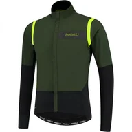 Kurtki męskie - Męska Kurtka Rowerowa Rogelli Winterjacket Infinite | Green/Fluor - Rozmiar Xl - miniaturka - grafika 1