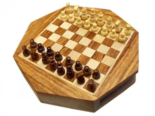 SZACHY MAGNETYCZNE SZEŚCIOKĄTNE NA PREZENT - Gry planszowe - miniaturka - grafika 1